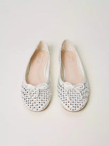 Twinset Ballerine con strass all over Sugar