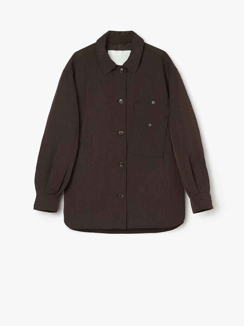 Offwear Camicia 9274 In Nylon Fondente