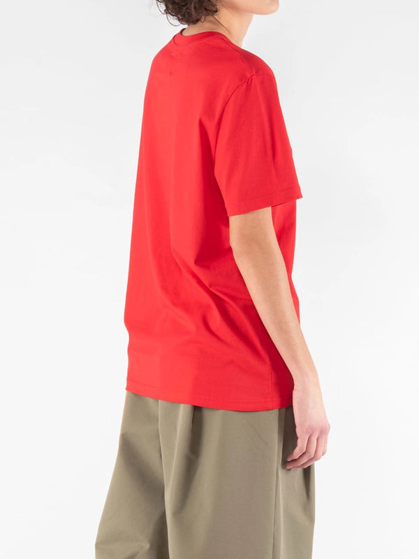 Oof Wear T-shirt 6002 In Cotone Organico Rosso