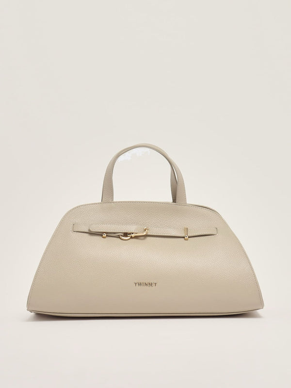 Twinset Borsa a bauletto Delicate Beige