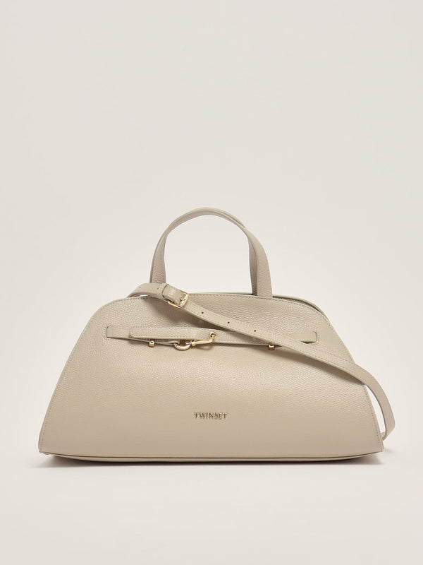 Twinset Borsa a bauletto Delicate Beige