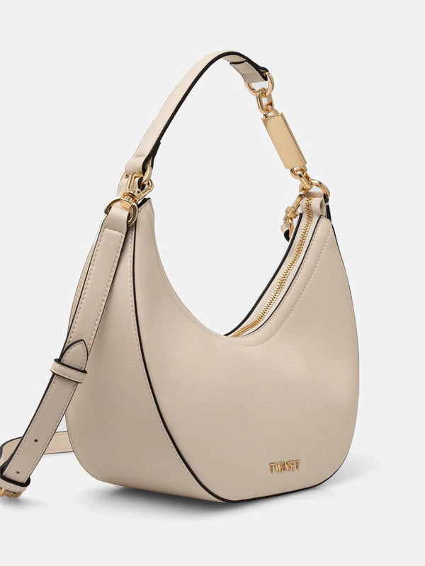Twinset Hobo con tracolla Beige Light Rope