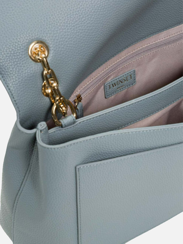 Twinset Borsa a tracolla con Oval T Carta da Zucchero