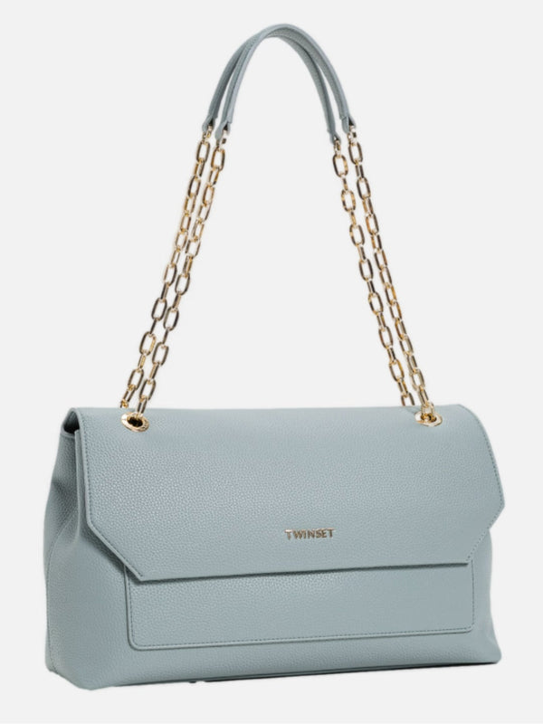 Twinset Borsa a tracolla con Oval T Carta da Zucchero