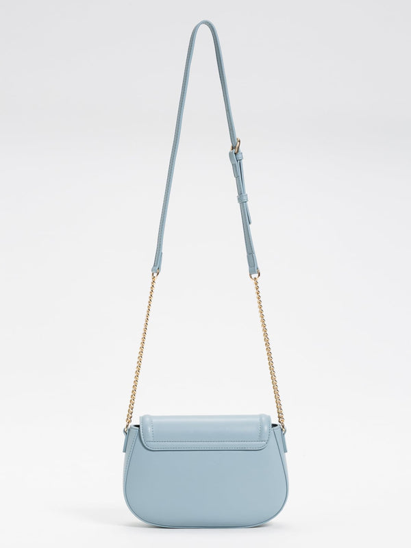 Twinset Borsa a tracolla Brera con apertura Oval T Carta da Zucchero