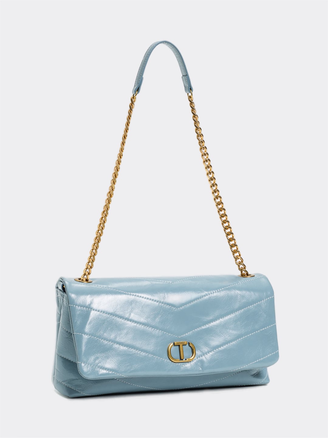 Twinset Borsa a tracolla Madison in pelle Carta Da Zucchero