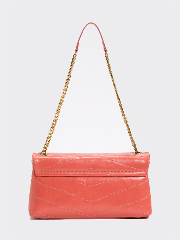 Twinset Borsa a tracolla Madison in pelle Coralline