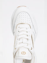 Twinset Sneakers running Bianco Ottico Oro