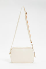 Twinset Camera Bag in similpelle Neve