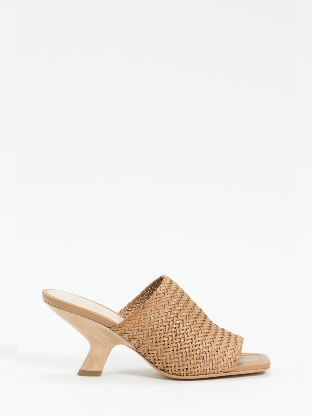 Twinset Sandali mules con intrecci Naturale