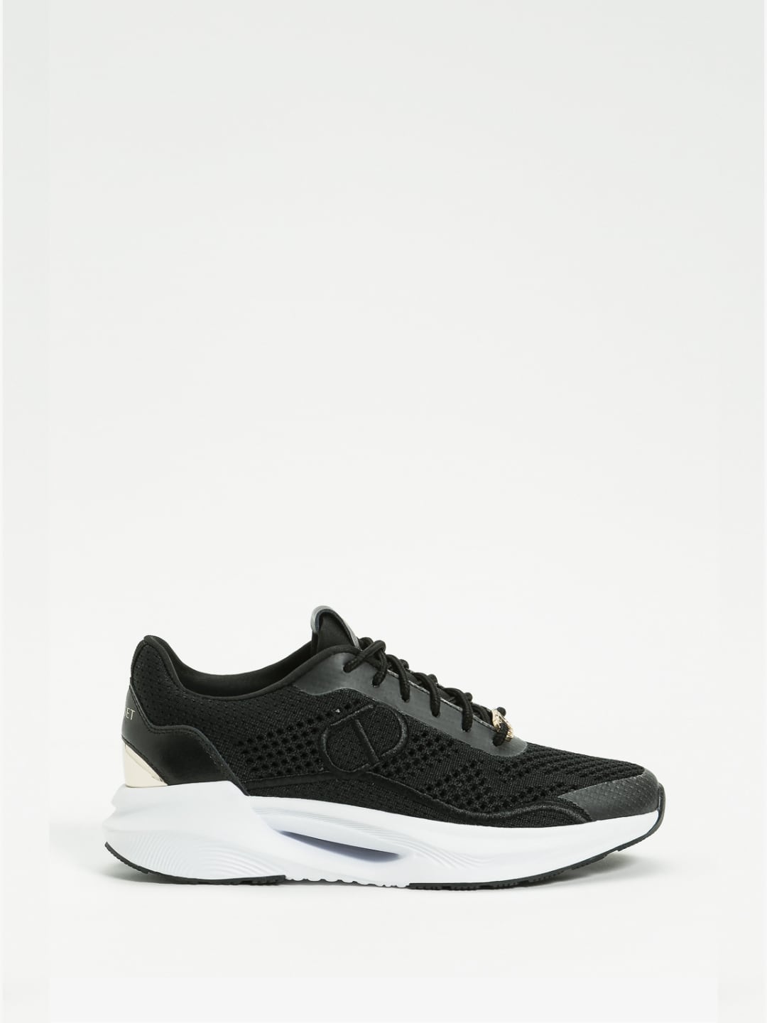 Twinset Sneaker Running tessuto traforato Col Nero