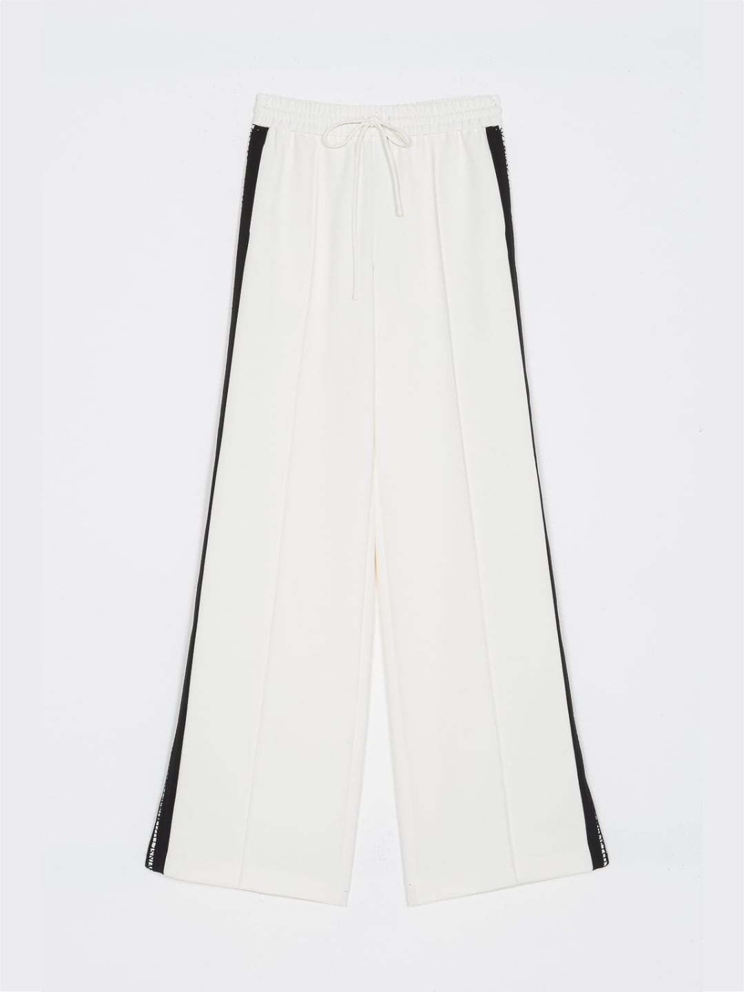 Twinset Pantalone in tessuto tecnico con logo Neve