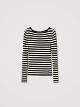 Twinset Maglia a righe con maniche lunghe Neve - Blue Night