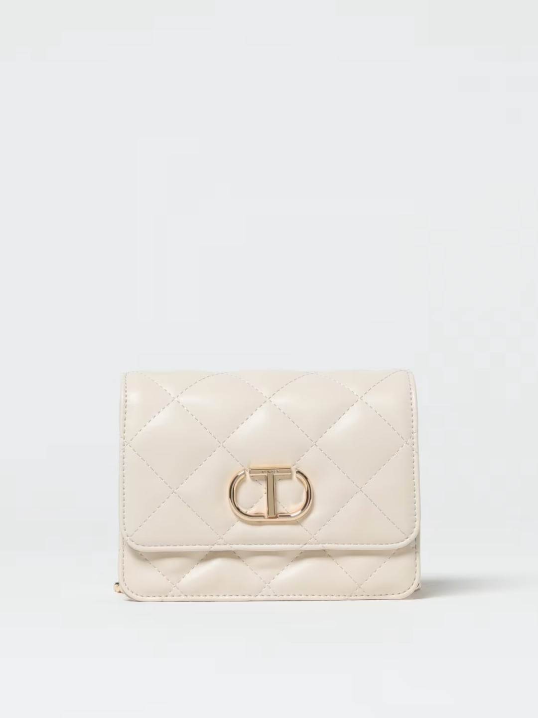 Twinset Borsa a tracolla Audrey piccola trapuntata Madreperla