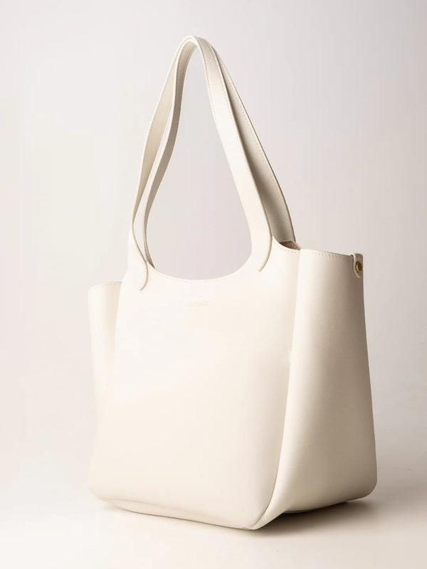 Twinset Borsa shopper Forever in pelle Madreperla
