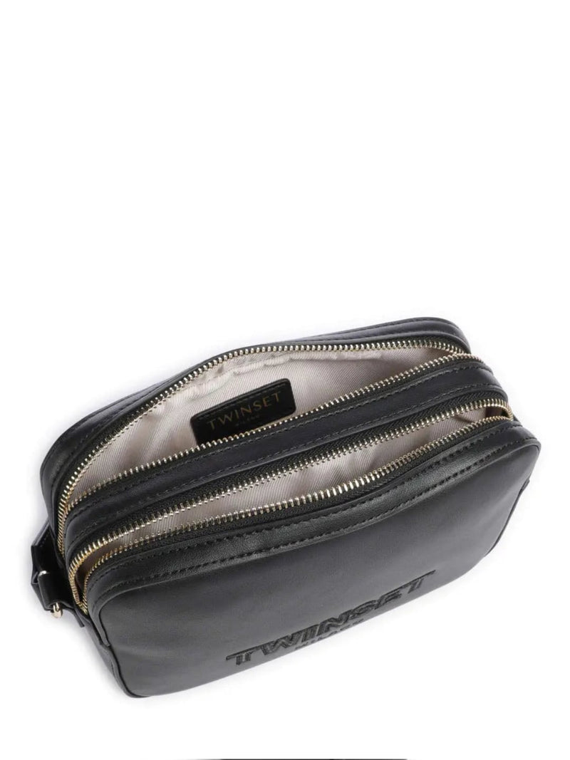 Twinset Camera Bag in similpelle Nero