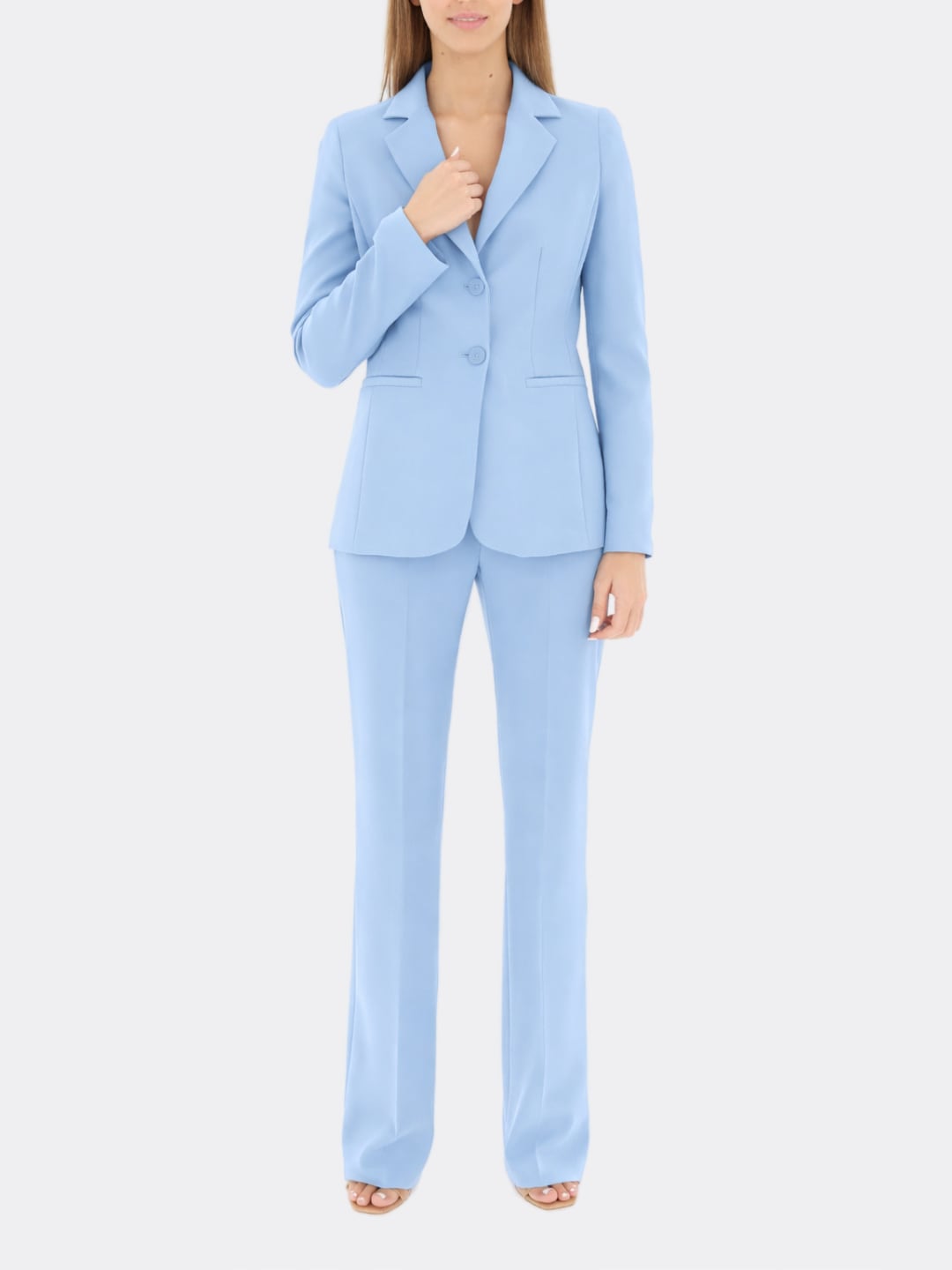 Pennyblack Tailleur monopetto Cocco Azzurro