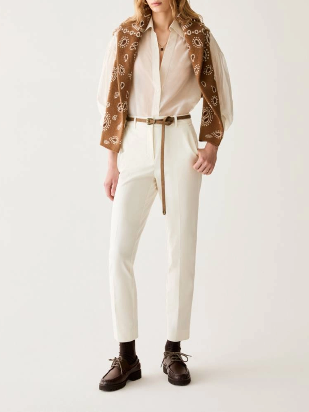 Pennyblack Pantaloni Slim fit Ny Bianco
