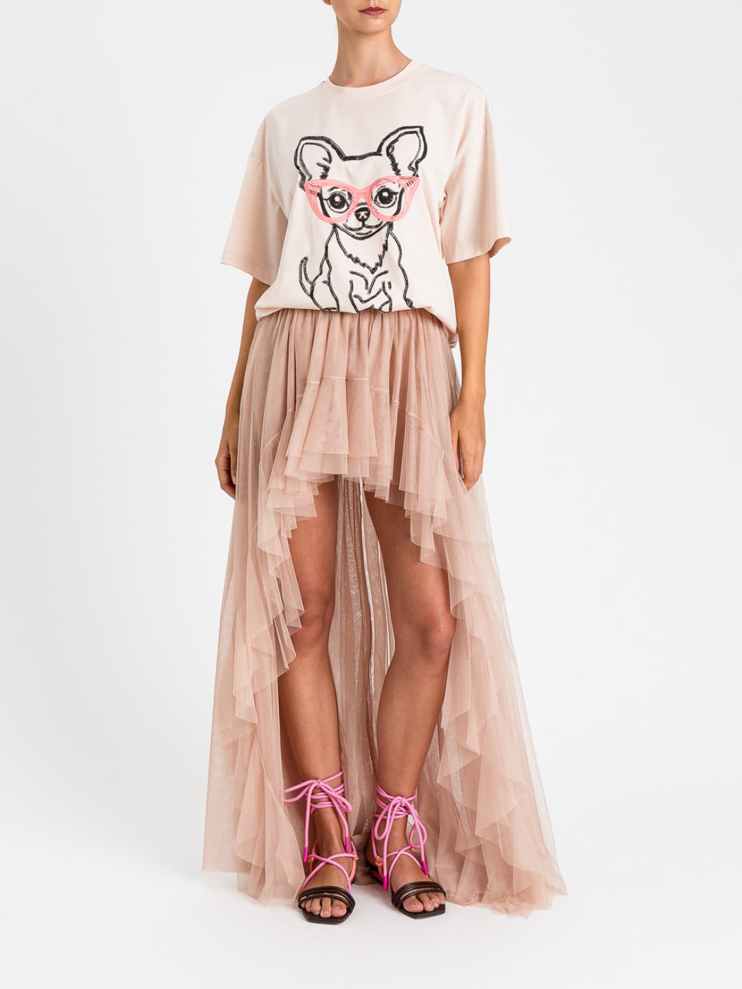 Twinset T-shirt Chihuahua Blush