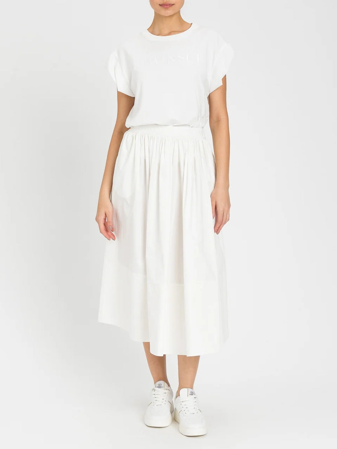 Twinset T-shirt con logo Bianco