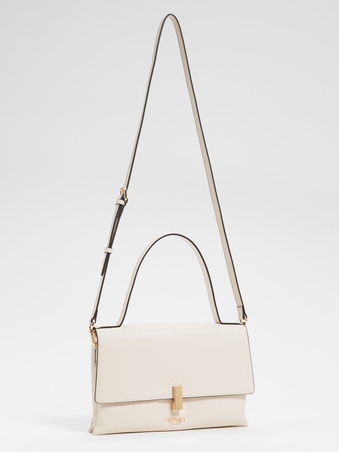 Twinset Borsa Top Handle Beige 'Parchment'