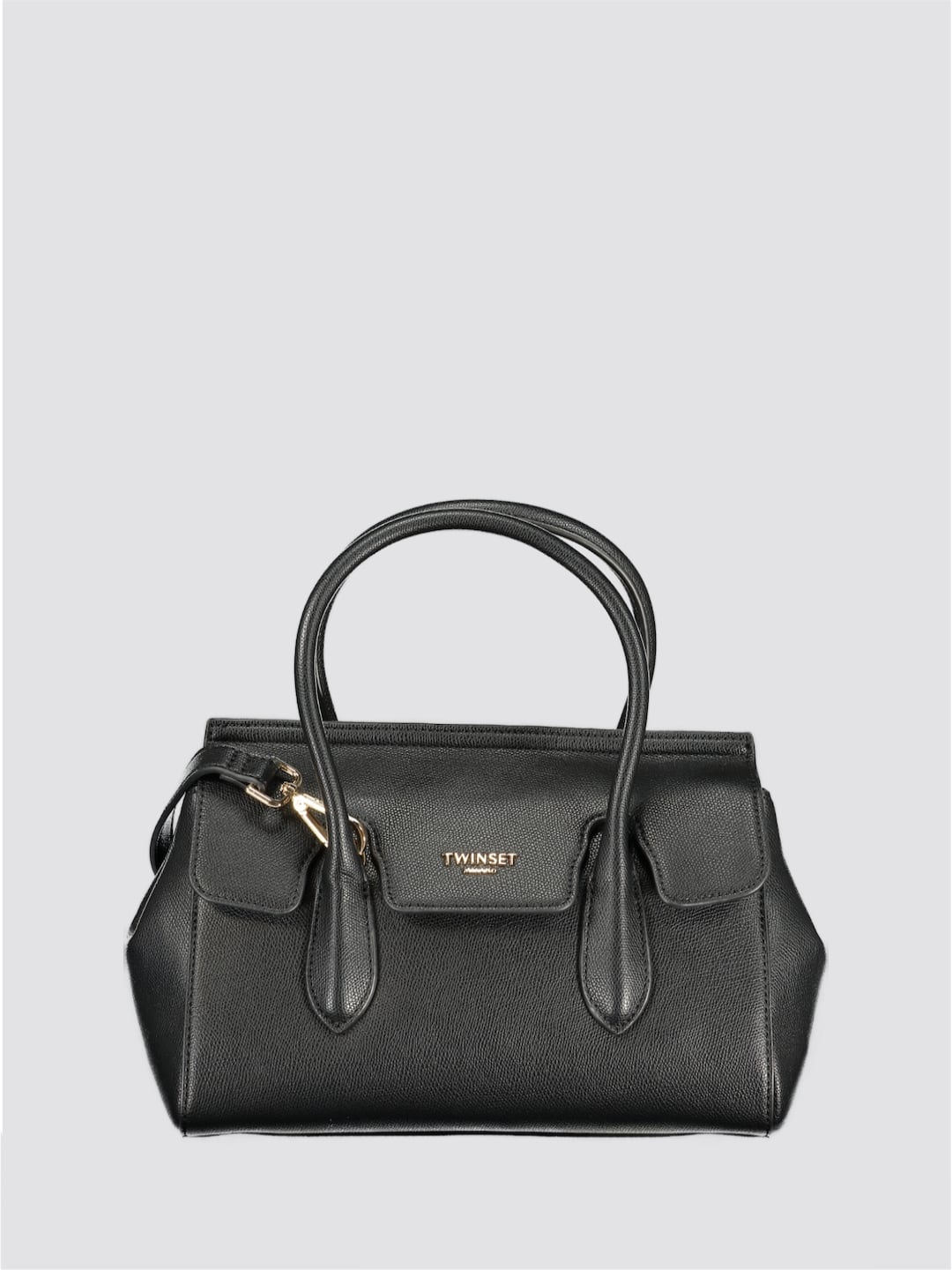 Twinset Borsa 'Madame' Medium a Mano con Tracolla Nero