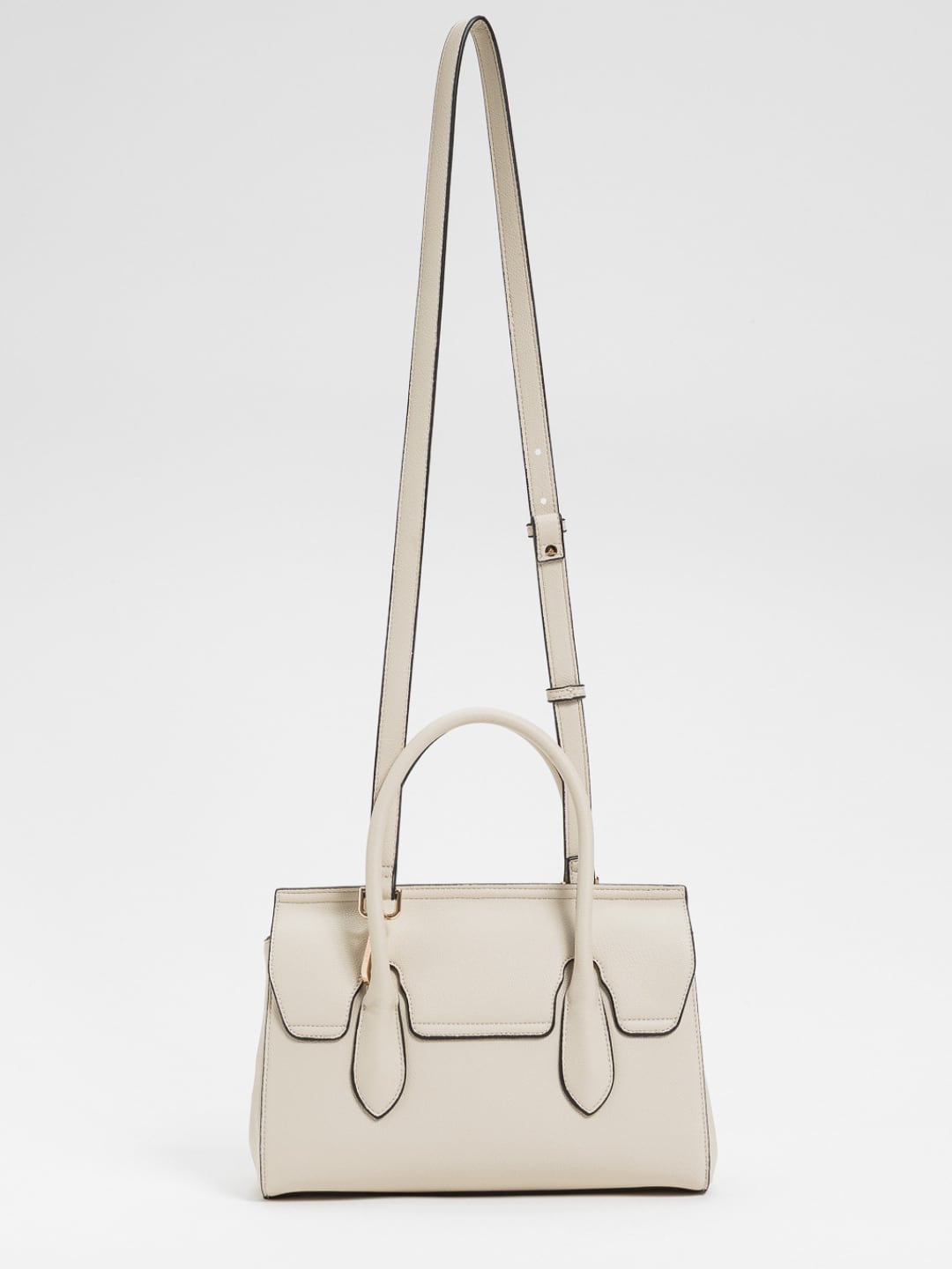 Twinset Borsa 'Madame' Medium a Mano con Tracolla Bianco Giglio