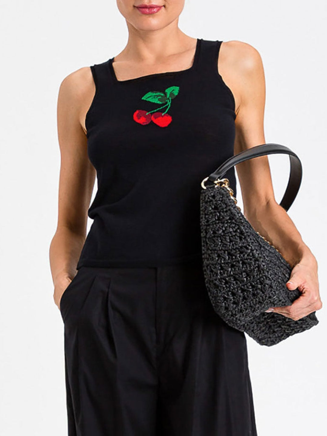 Twinset Top in maglia Nero