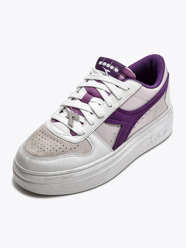 Sneaker Basse Magic Bold Eden Gray Lilac Blanc De Blanc Donna