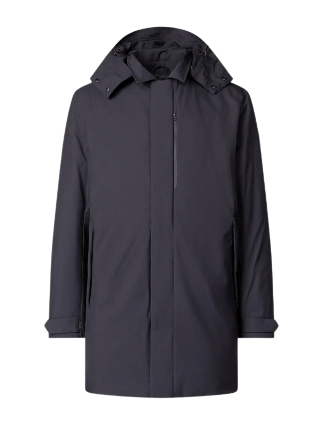 Cappotto con Cappuccio Sid Blue Black