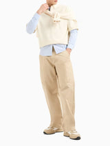 Armani Exchange Camicia in tessuto Jaquard Celeste