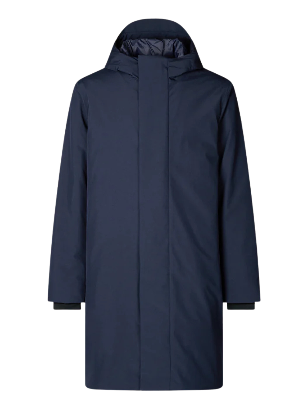 Cappotto Impermeabile con Cappuccio Barry Blue Black