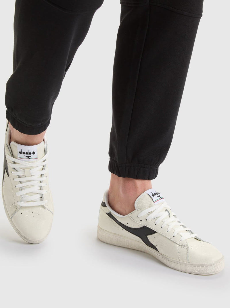 Diadora Sneaker sportiva GAME L LOW WAXED White Black