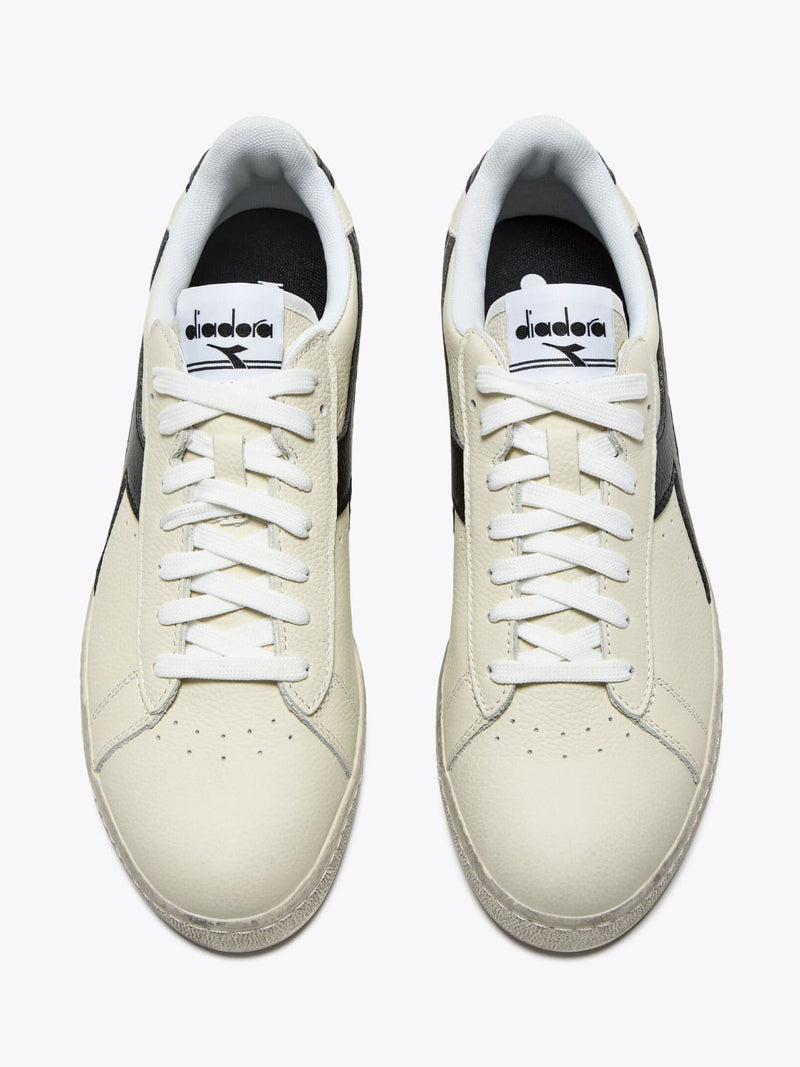 Diadora Sneaker sportiva GAME L LOW WAXED White Black