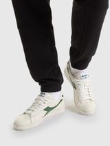 Diadora Sneaker sportiva GAME L LOW WAXED White Fogliage Green