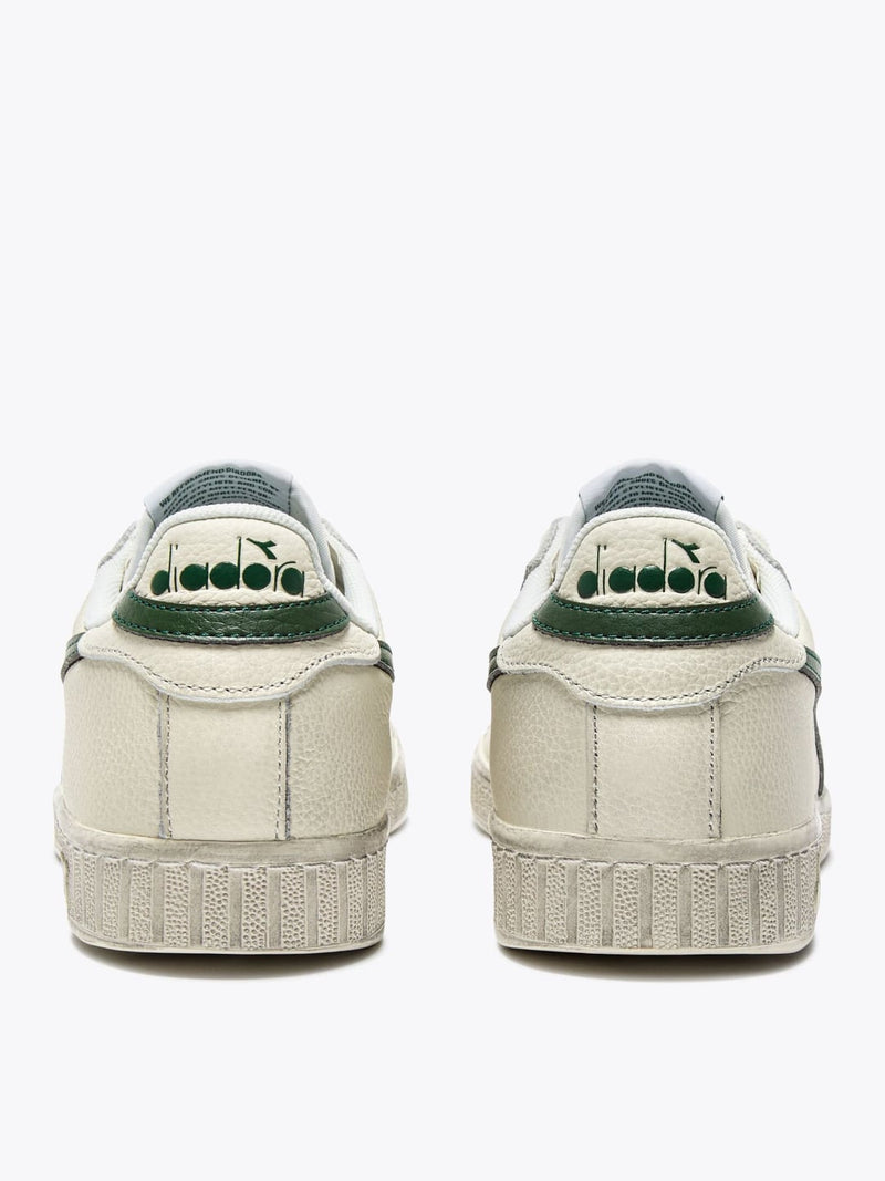 Diadora Sneaker sportiva GAME L LOW WAXED White Fogliage Green