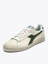 Diadora Sneaker sportiva GAME L LOW WAXED White Fogliage Green