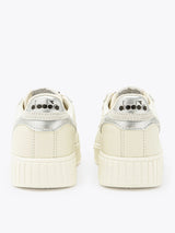 Sneaker Basse Game Step Premium Tumbeled Leather White Donna