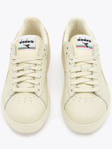Sneaker Basse Game Step Premium Tumbeled Leather White Frozen Dew Donna