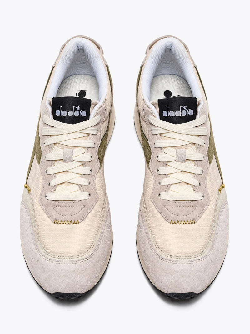 Sneaker Race Suede Sw Pristine-Whitecap Gray Uomo