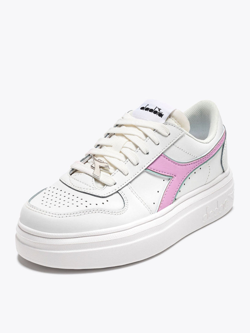 Sneaker Magic Bold White Pastel Lavander Donna