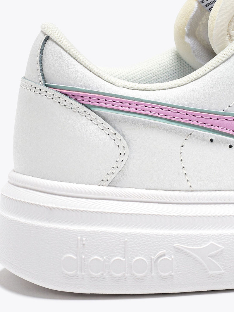 Sneaker Magic Bold White Pastel Lavander Donna