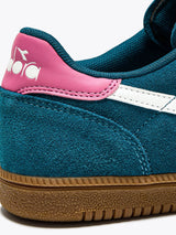 Sneaker in pelle scamosciata TOKYO Blu Laguna