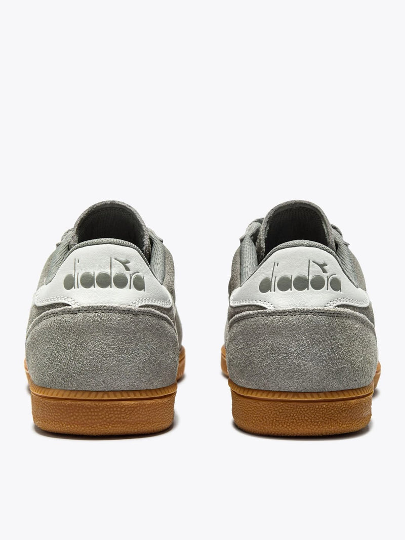 Diadora Sneaker in pelle scamosciata TOKYO White Gray Limestone