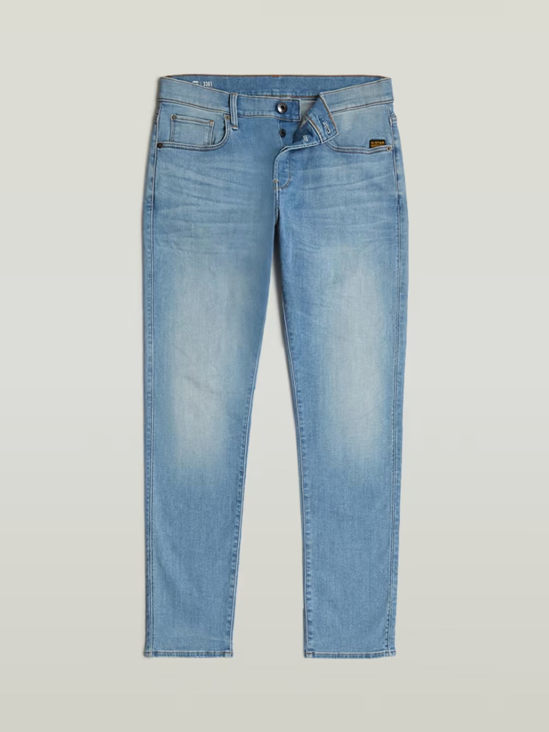 G-Star Jeans 3301 Slim Blu Chiaro