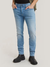 G-Star Jeans 3301 Slim Blu Chiaro