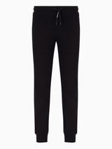 Armani Exchange Pantaloni Jogger In Cotone French Terry Nero