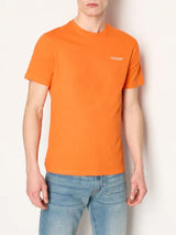 Armani Exchange T-shirt Regular Fit In Jersey Arancione