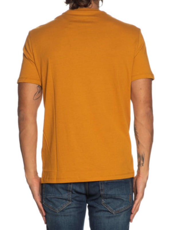 Armani Exchange T-shirt Regular Fit In Jersey Senape