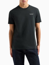 Armani Exchange T-shirt Regular Fit In Jersey Verde